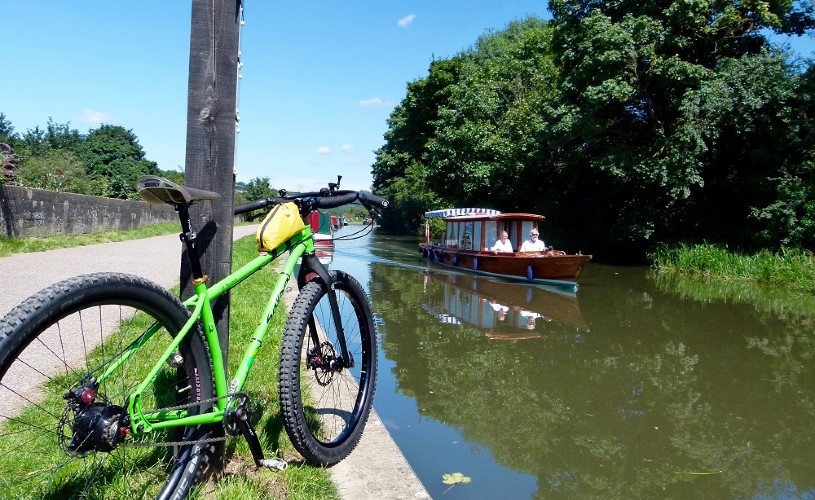 Bike by canal